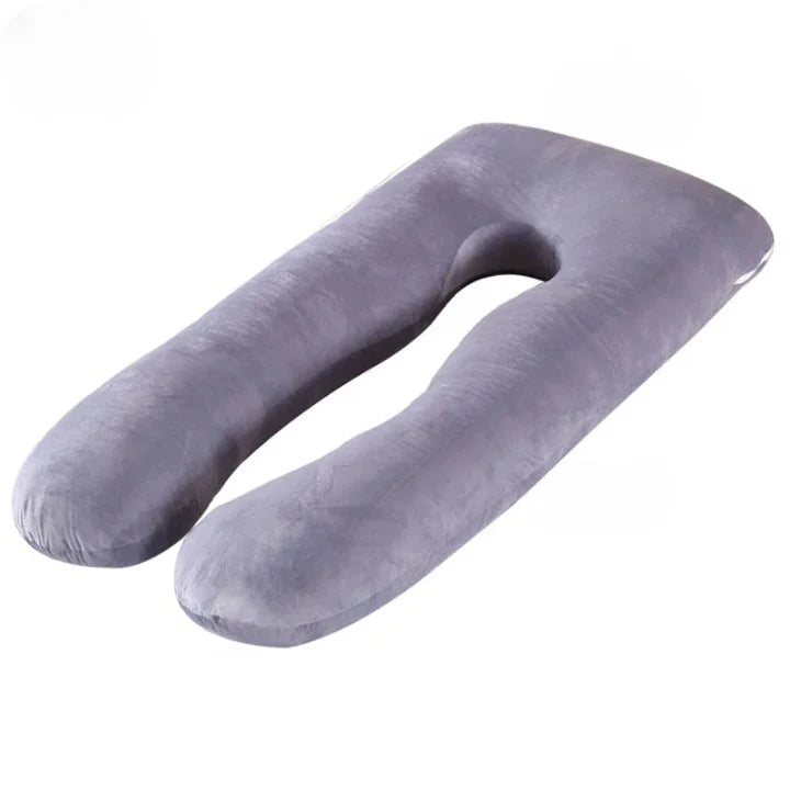 Coussin de Grossesse en U – Soutien Total pour Dos, Ventre et Hanches